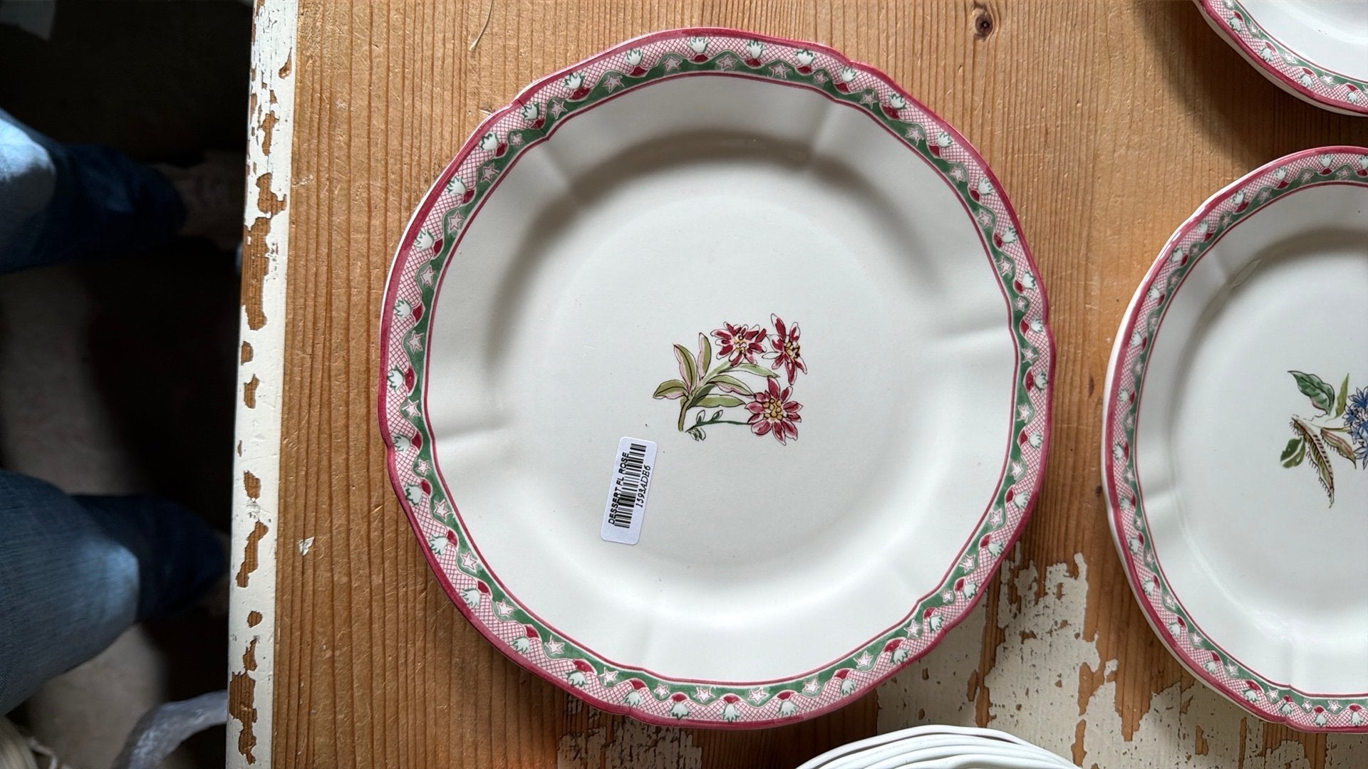 Gien JARDIN IMAGINAIRE, Huis en Inrichting, Keuken | Servies, Ophalen of Verzenden, Zo goed als nieuw, Bord(en), Overige stijlen