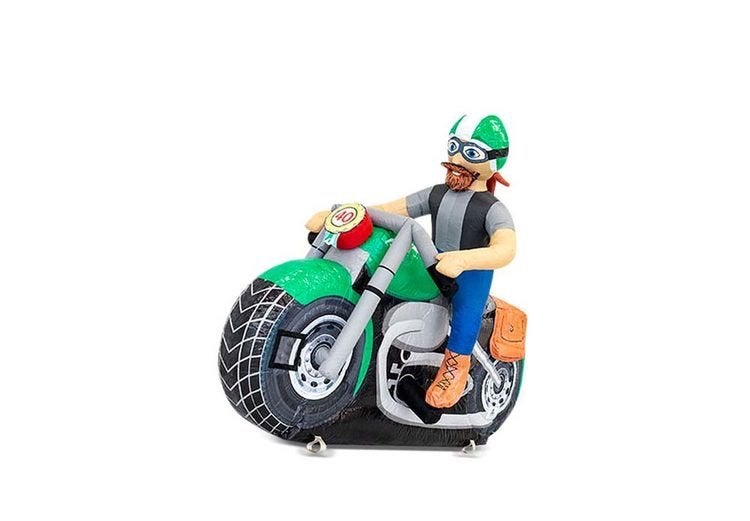 abraham jarige man motorfiets opblaasfiguur huren, Ophalen, Gebruikt, Abraham of Sarah