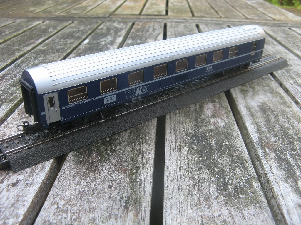 MÄRKLIN 4151: NS slaapwagen TEN Amsterdam-Innsbruck, Wisselstroom, Gebruikt, Wagon, Ophalen of Verzenden