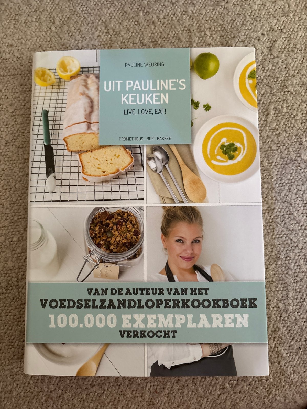 Pauline Weuring - Uit Pauline's keuken, Boeken, Zo goed als nieuw, Gezond koken, Pauline Weuring, Ophalen of Verzenden