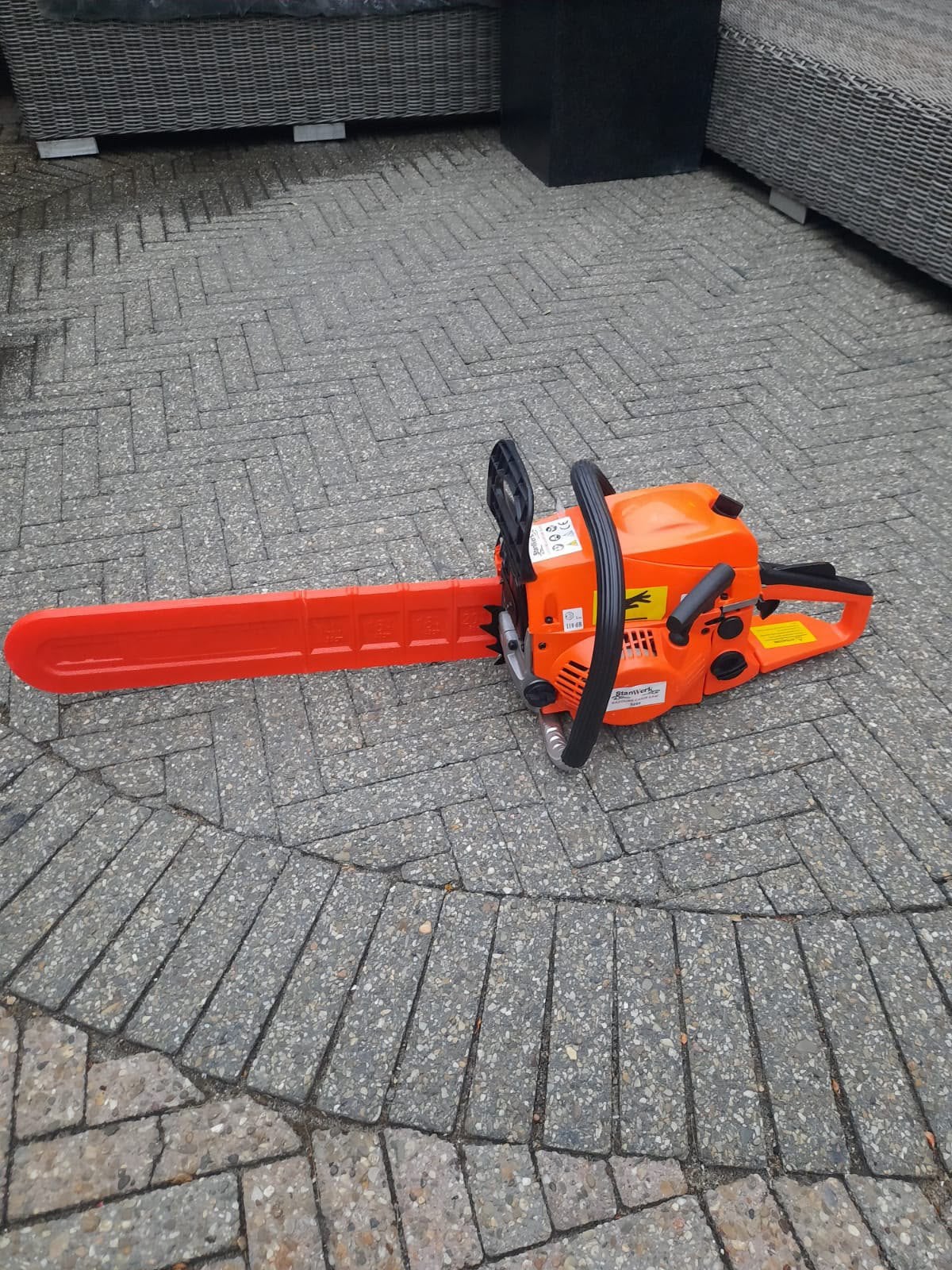 Nieuwe HELLOWEEN kettingzaag motozaag benzine