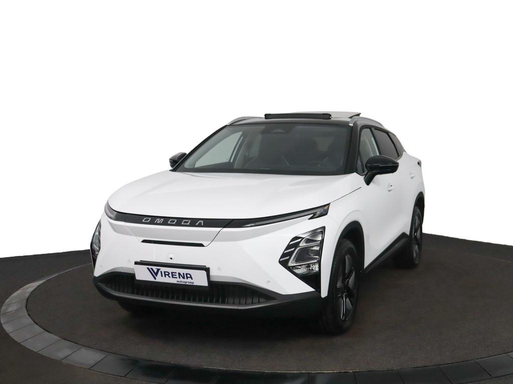 Omoda 5 EV Premium 61 kWh Schuit kanteldak - 360 graden came, Wit, Leder, Elektrisch, SUV of Terreinwagen