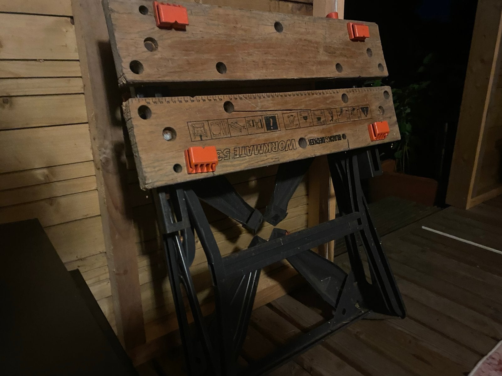 Black & Decker Workmate 53 Werkbank - Opknapper, Doe-het-zelf en Verbouw, Ophalen, Gebruikt, 70 tot 120 cm, Inklapbaar