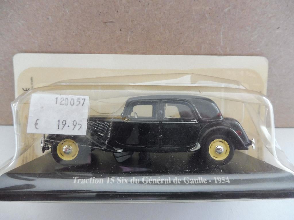 Citroen Traction Avant, 15 six, du general de Gaulle, Ophalen of Verzenden, Nieuw, Auto, Overige merken