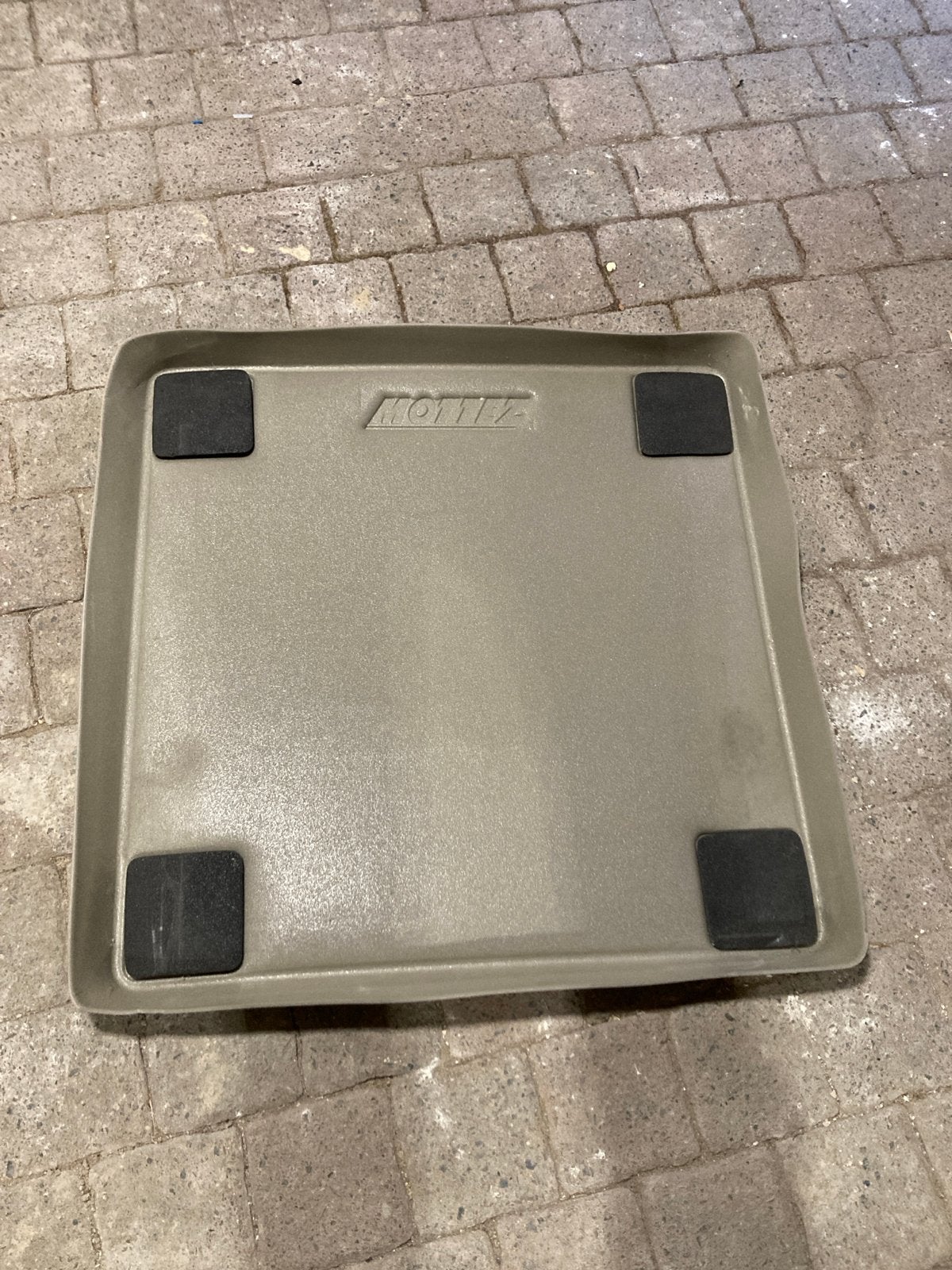 Mottez wasmachine/droger lekbak, Ophalen, Gebruikt