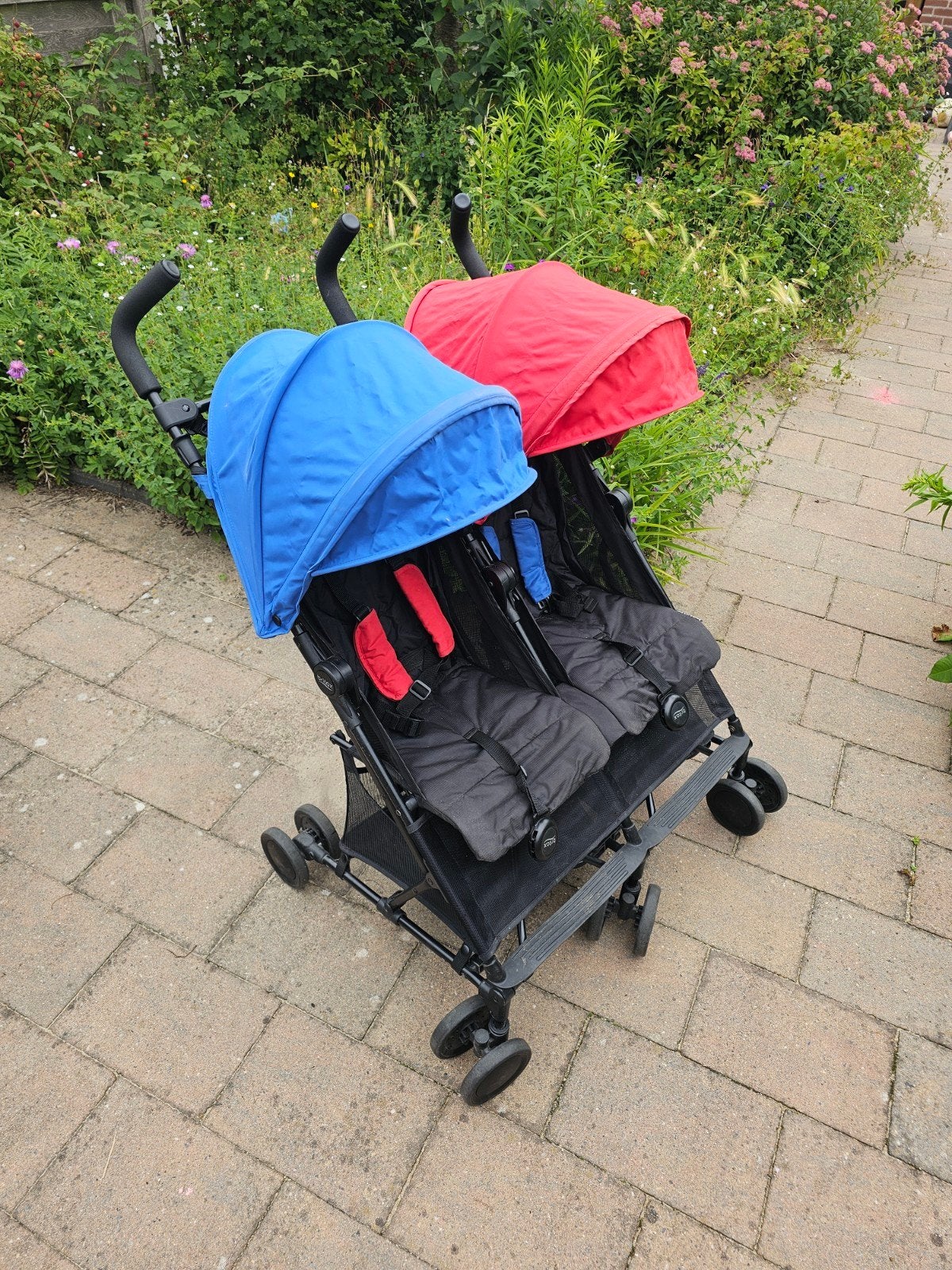 Britax Holiday Duowandelwagen - Compact en Lichtgewicht, Kinderen en Baby's, Buggy's, Ophalen of Verzenden, Gebruikt, Overige merken