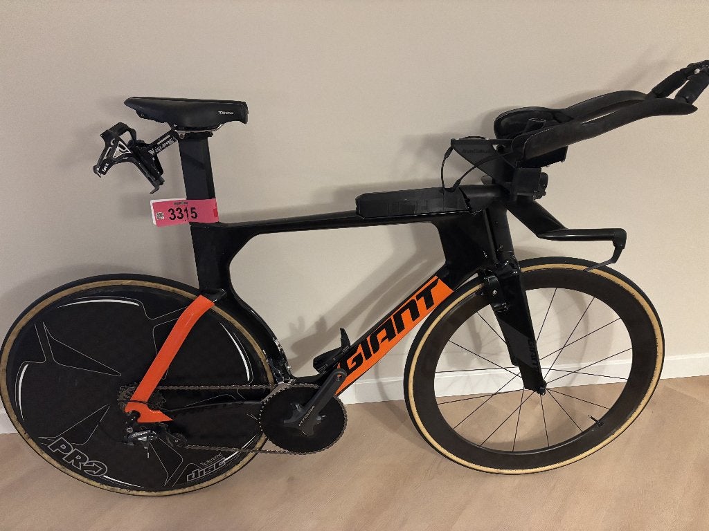 Giant Trinity Advanced Pro TT / Triathlon – maat L, Ophalen, 28 inch, Carbon, Giant