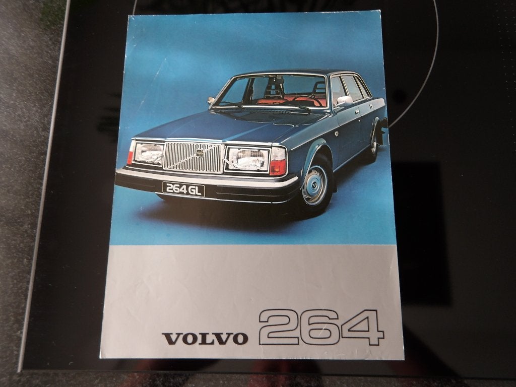 Volvo 264 GL Brochure - Origineel, Ophalen of Verzenden, Zo goed als nieuw, Volvo