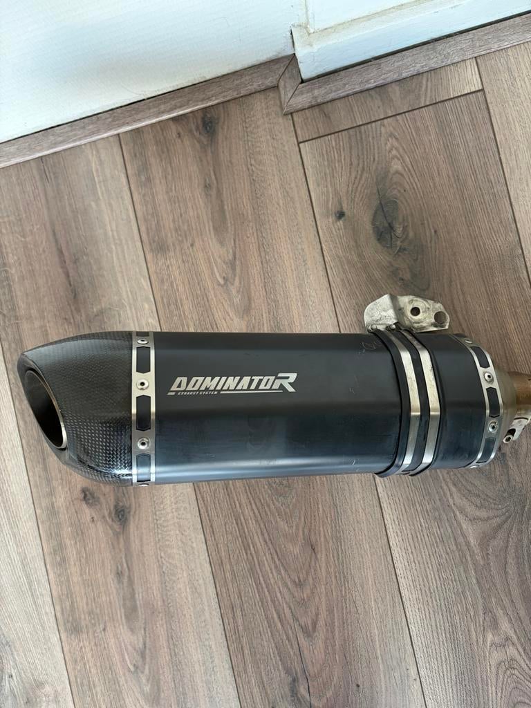 Dominator HP5 uitlaat zwart voor Yamaha Tracer 900, Ophalen of Verzenden, Gebruikt