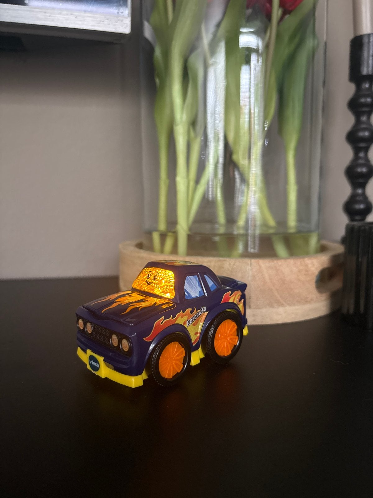 VTech Toet Toet Auto Rico Raceauto, Kinderen en Baby's, Ophalen of Verzenden, Gebruikt, 0 tot 6 maanden