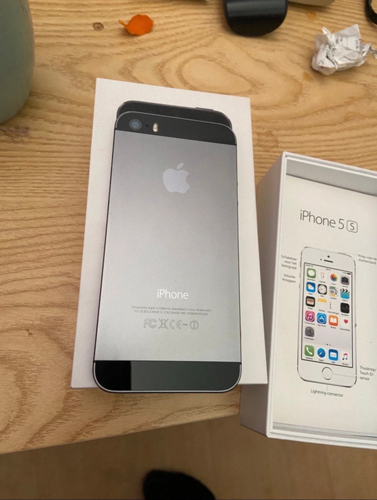 iPhone 5S Space Gray 16GB - Zo goed als nieuw, Telecommunicatie, Mobiele telefoons | Apple iPhone, 16 GB, Ophalen of Verzenden