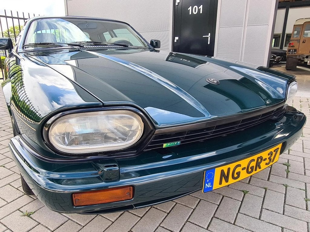 Jaguar XJS 6.0 V12 R Coupé, Auto's, Jaguar, Automaat, Achterwielaandrijving, Gebruikt, Beige