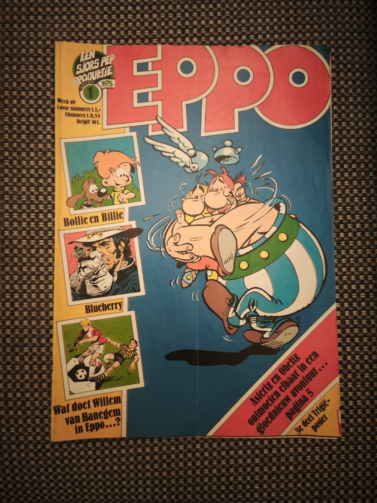 Eppo Week 40, 1975 - Asterix, Bollie en Billie, Blueberry, Ophalen of Verzenden