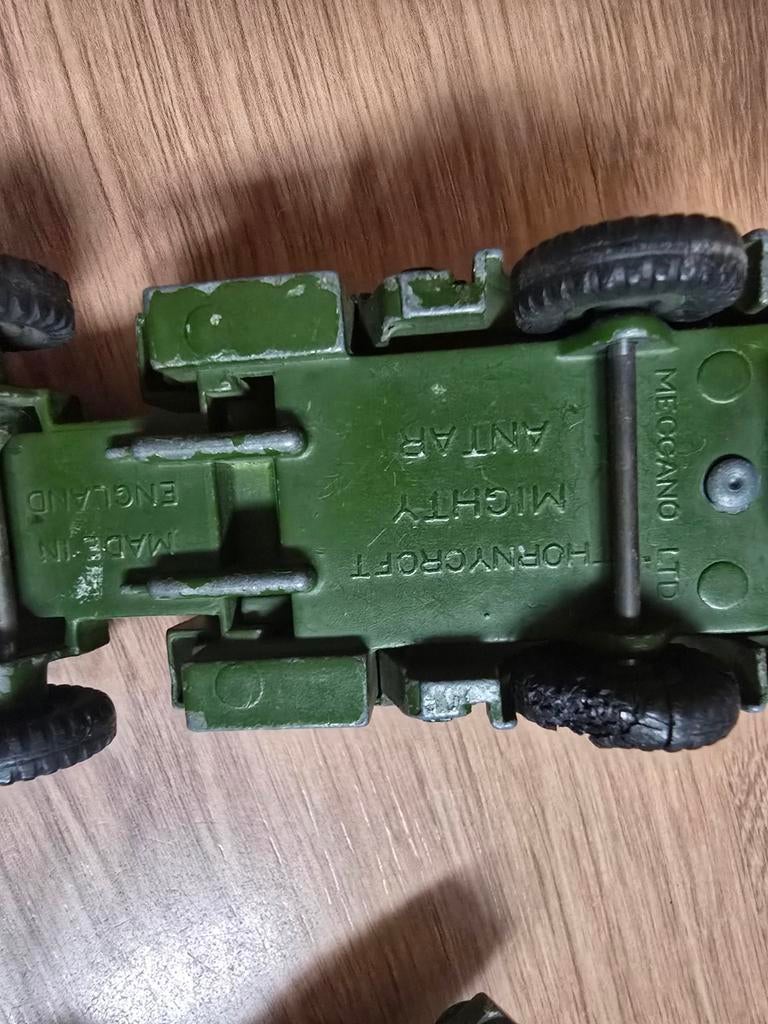 Vintage Dinky Toys Mighty Antar Tank Transporter, Ophalen of Verzenden, Gebruikt, Auto, Dinky Toys