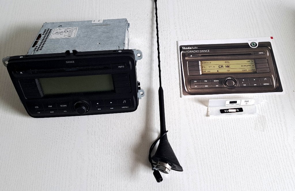 Autoradio, Skoda Dance, Auto diversen, Autoradio's, Ophalen of Verzenden, Gebruikt