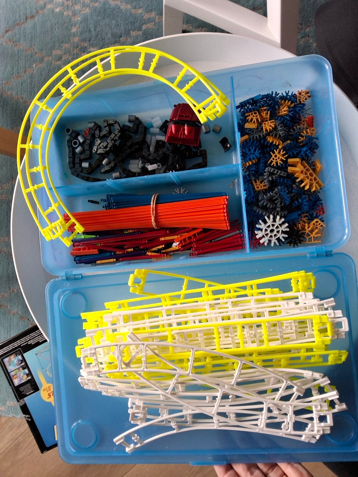 Veel K'nex onderdelen voor achtbanen, Ophalen of Verzenden, Gebruikt, K'nex