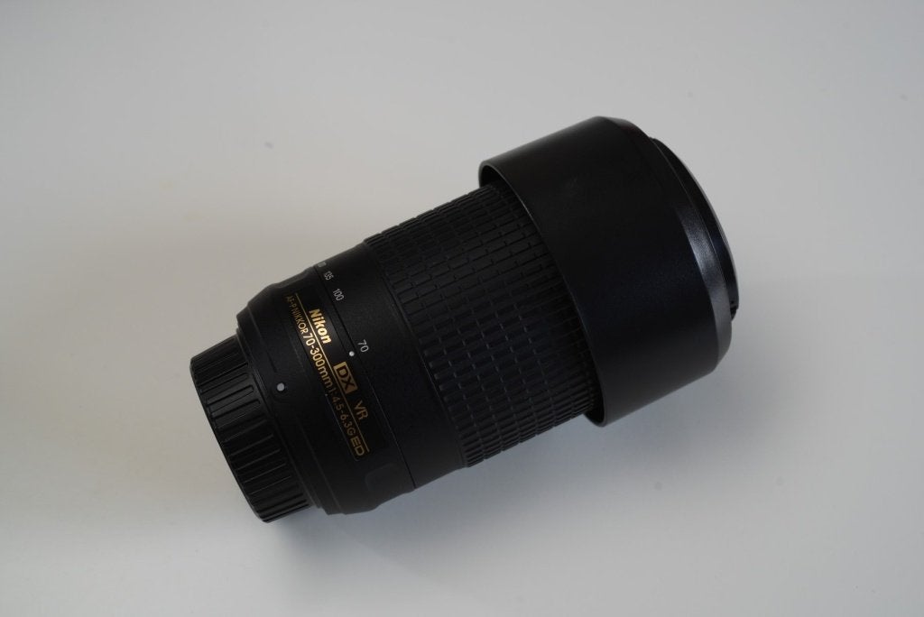 Nikon DX VR AF-P Nikkor 70-300mm 1:4,5-6,3 G ED, Ophalen, Gebruikt, Telelens, Nikon F-mount
