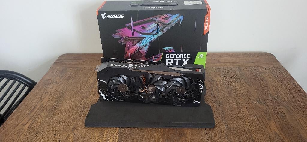 Gigabyte Geforce RTX 3080 Aorus Master 10G (Rev 3.0), Ophalen, GDDR6, PCI-Express 4, Zo goed als nieuw