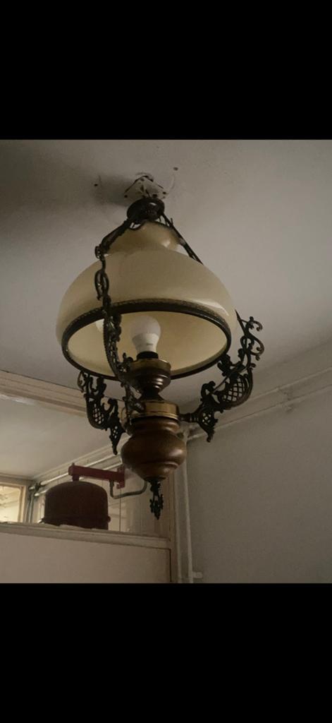 Antiek lamp, Antiek en Kunst, Antiek | Lampen, Ophalen of Verzenden
