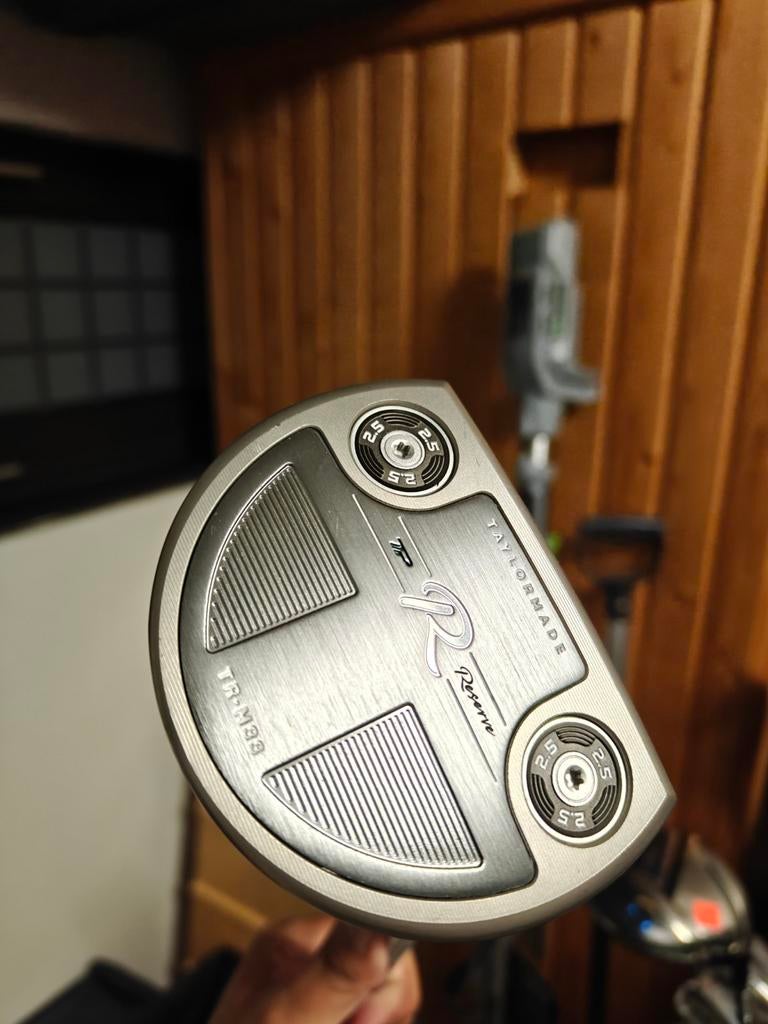 TaylorMade TP Reserve Mallet putter 35', Sport en Fitness, Golf, Ophalen, Zo goed als nieuw, Club, Overige merken