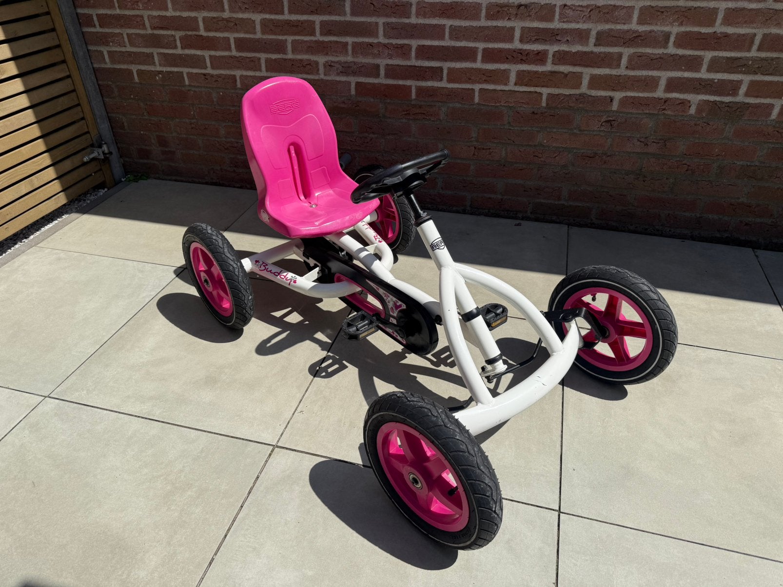 Nette berg buddy skelter te koop!, Kinderen en Baby's, Speelgoed | Buiten | Skelters, Ophalen, Gebruikt, Berg, Vrijloopautomaat
