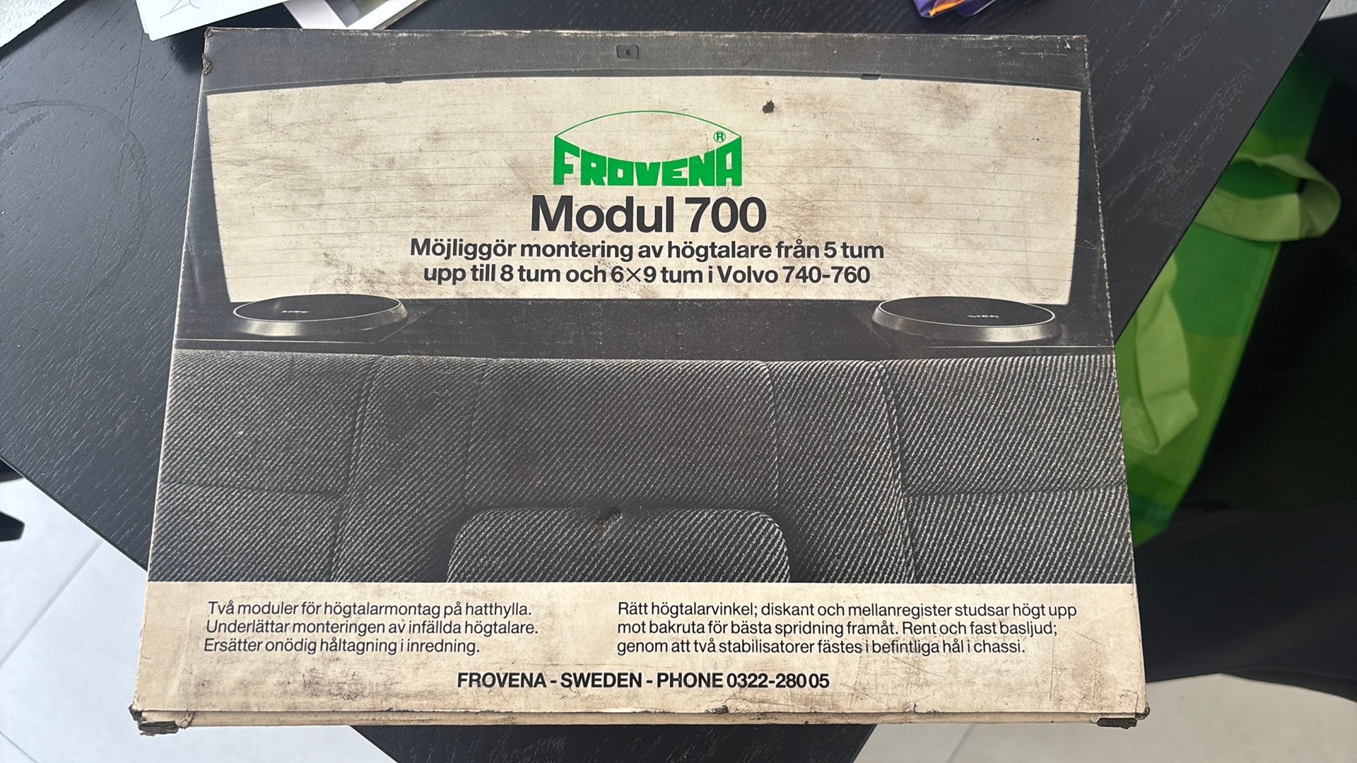Volvo 740 760 hoedenplank speaker huizen, Ophalen, Zo goed als nieuw
