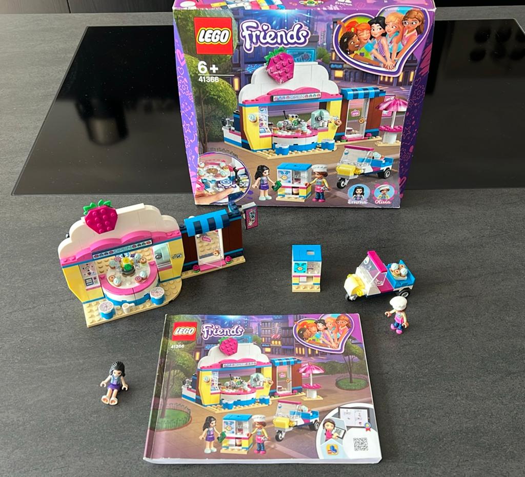 Leog friends olivia’s cupcake café 41366, Compleet, Lego, Friends, Ophalen of Verzenden