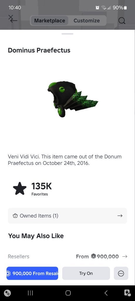 Roblox Dominus Praefectus + Overseer wings of Terror, Ophalen, Nieuw, Overige merken, PC