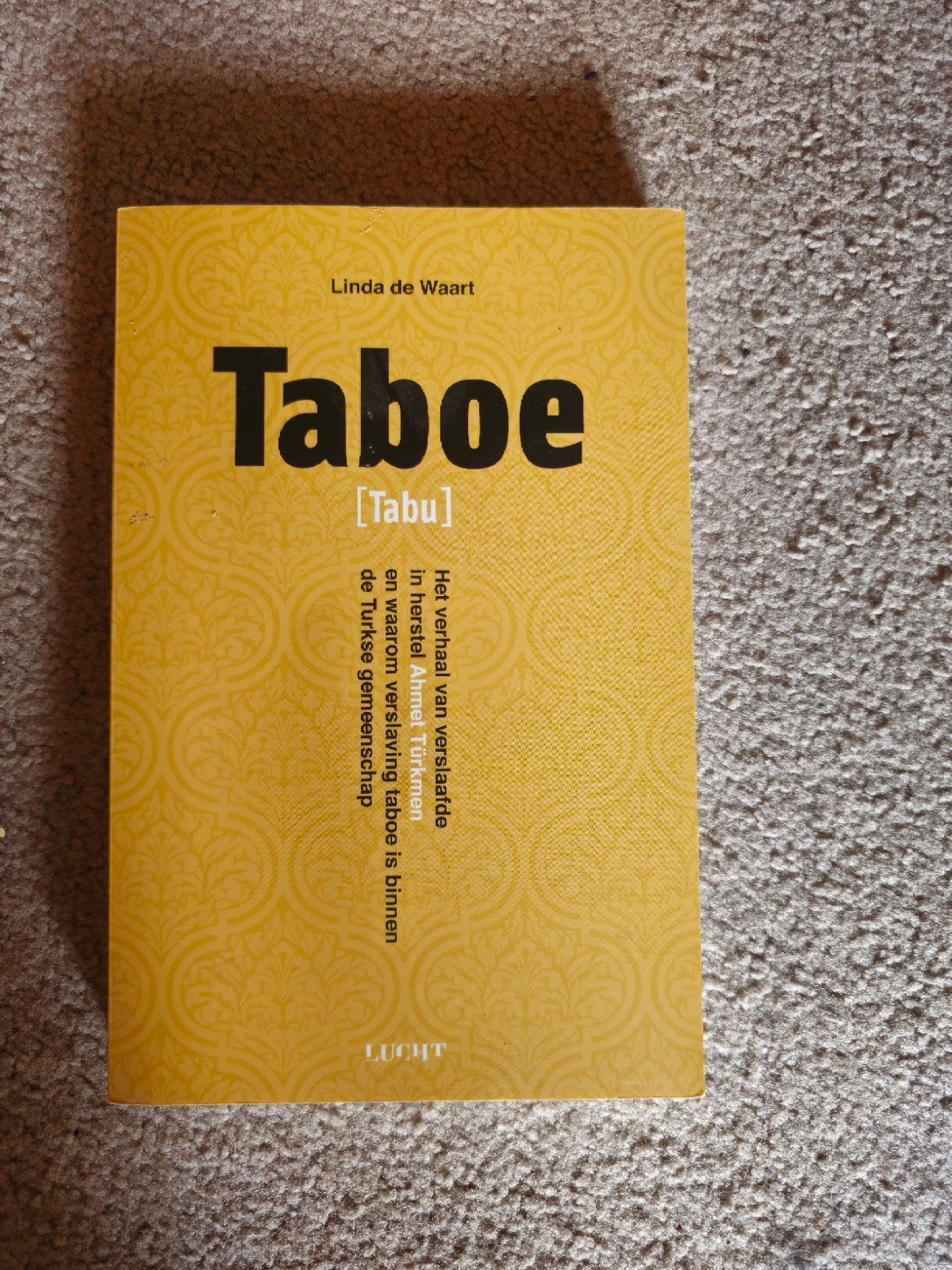 Taboe - Linda de Waart (Boek over verslaving), Ophalen of Verzenden, Zo goed als nieuw, Linda de Waart, Nederland