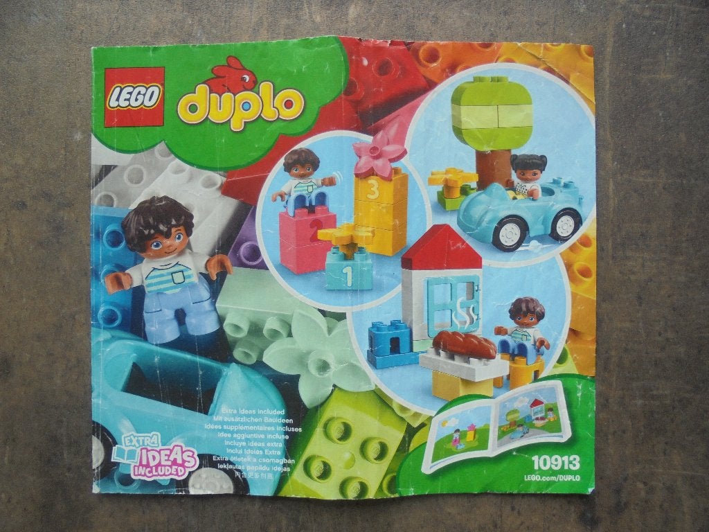 Lego Duplo Building Instruction 10913 (zie foto's), Ophalen of Verzenden, Gebruikt, Duplo