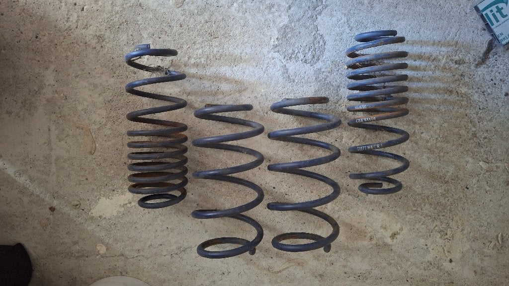 H&R verlagingsveren Volkswagen Polo 6R/6C – complete set, Ophalen of Verzenden, Gebruikt, Volkswagen