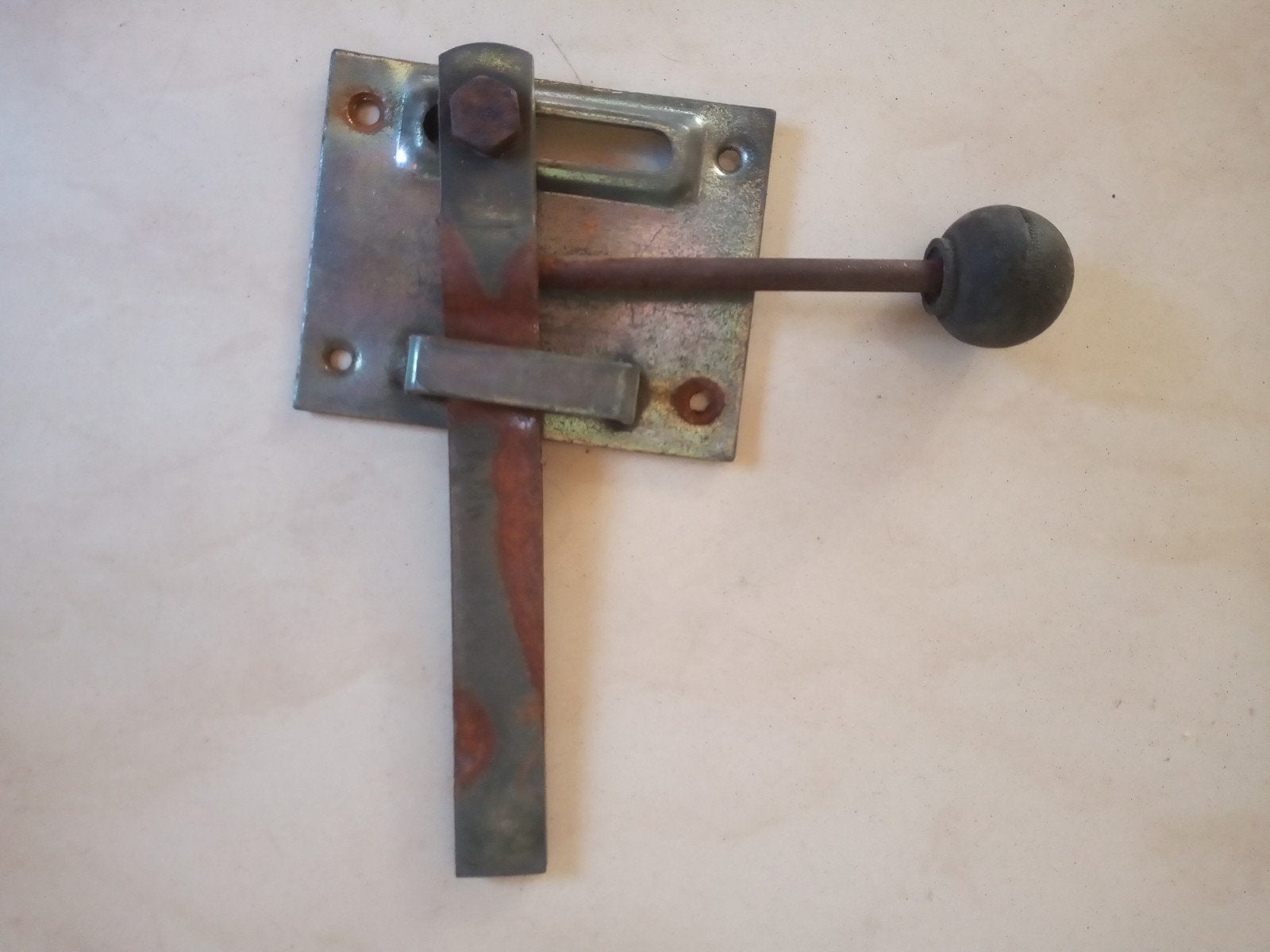 Poort- of hek sluiting, deur- en raamopeners en gereedschap, Ophalen of Verzenden, Slot
