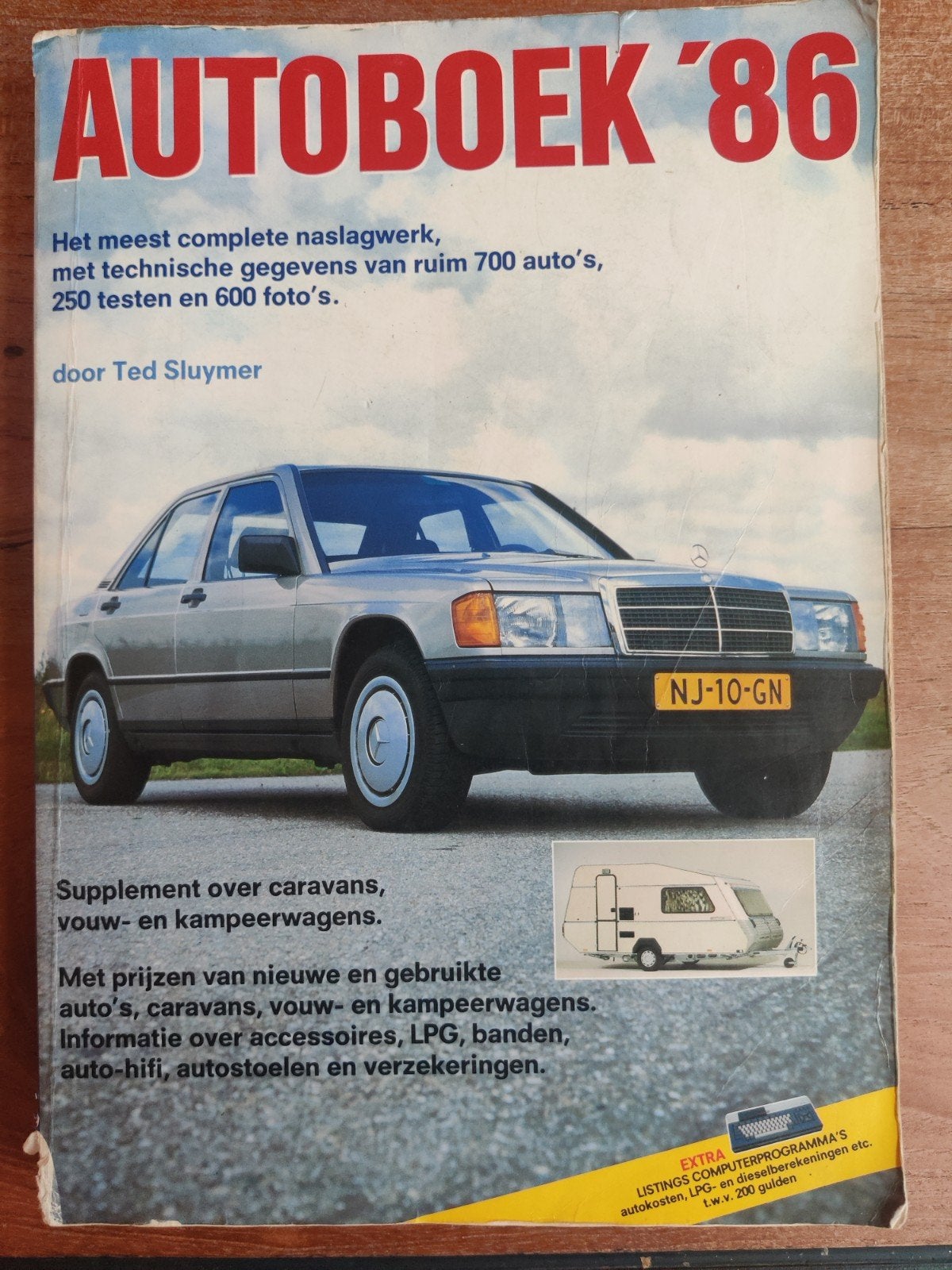 Autoboek '86 - Het meest complete naslagwerk, Ophalen, Zo goed als nieuw, Algemeen, Ted Sluymer