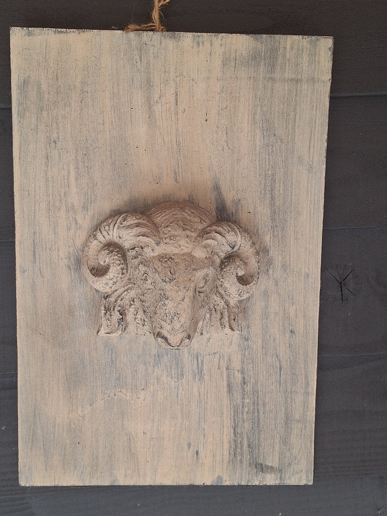 Landelijke houten wanddecoratie, Ophalen, Zo goed als nieuw, Hout, Landelijk