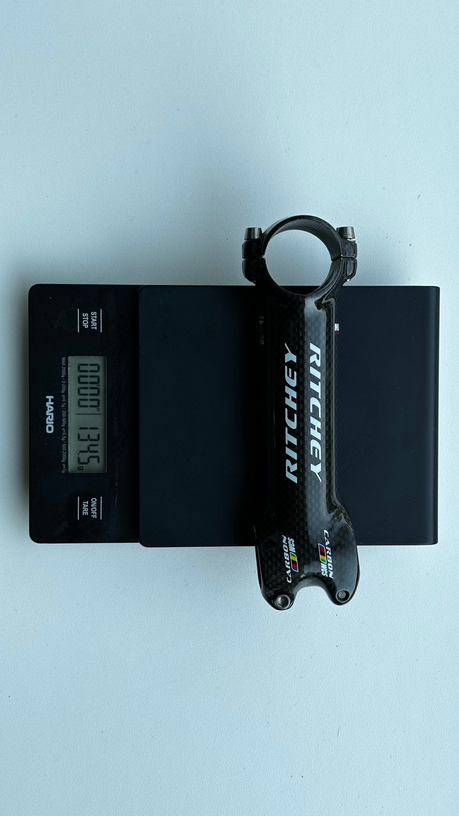 Ritchey WCS Carbon stuurpen 31,8/130mm, Ophalen of Verzenden, Zo goed als nieuw, Stuur, Carbon
