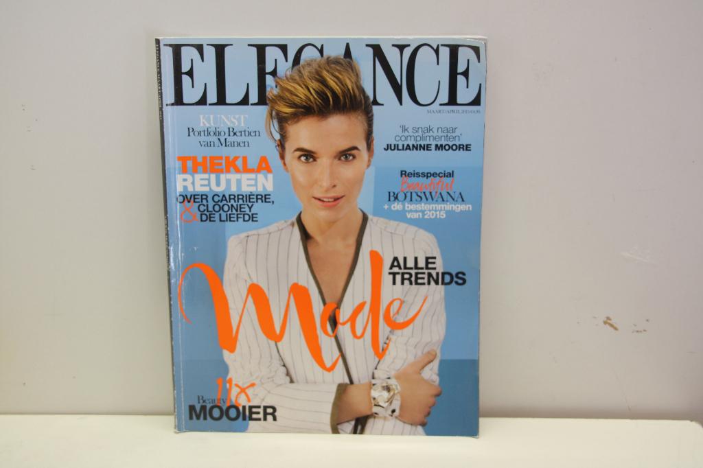 Elegance. Glossy/ Magazine Uitgave 2015 ( maart/april), Boeken, Ophalen of Verzenden, Glossy