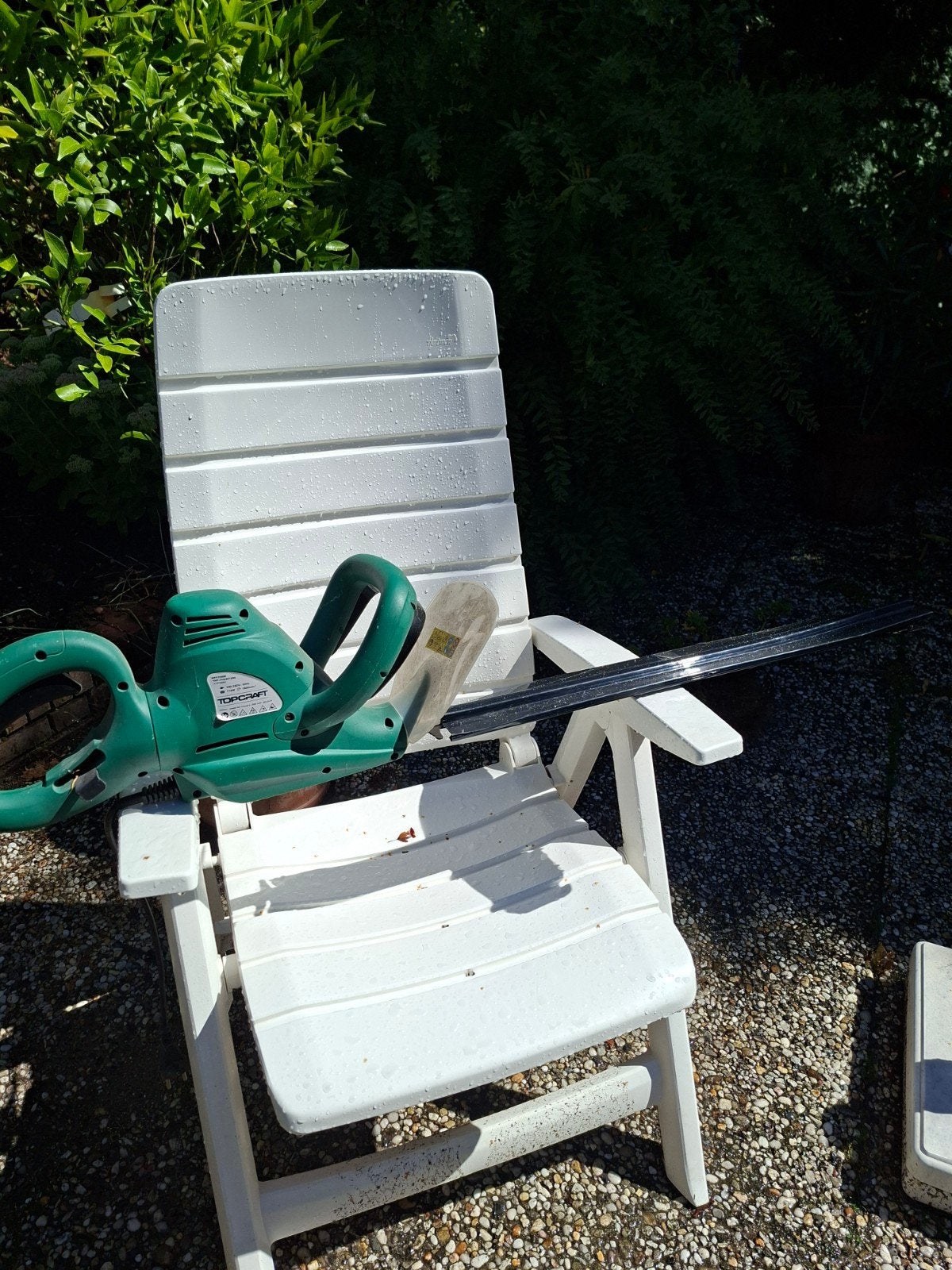 Topcraft Heggenschaar THT-710/2012NL - Elektrisch, Ophalen of Verzenden, Gebruikt, Elektrisch, Topcraft