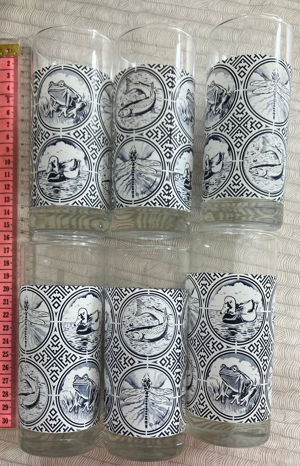6 mooie drink glazen. Nw, Glas of Glazen, Nieuw, Ophalen of Verzenden, Glas