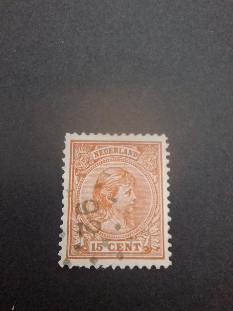NVPH 40 puntstempel 92 Roosendaal, Verzenden, T/m 1940, Gestempeld