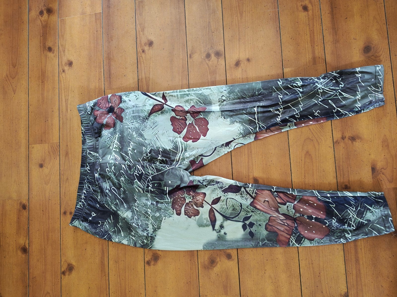legging l xl groen, Ophalen of Verzenden, Zo goed als nieuw, Groen, Legging