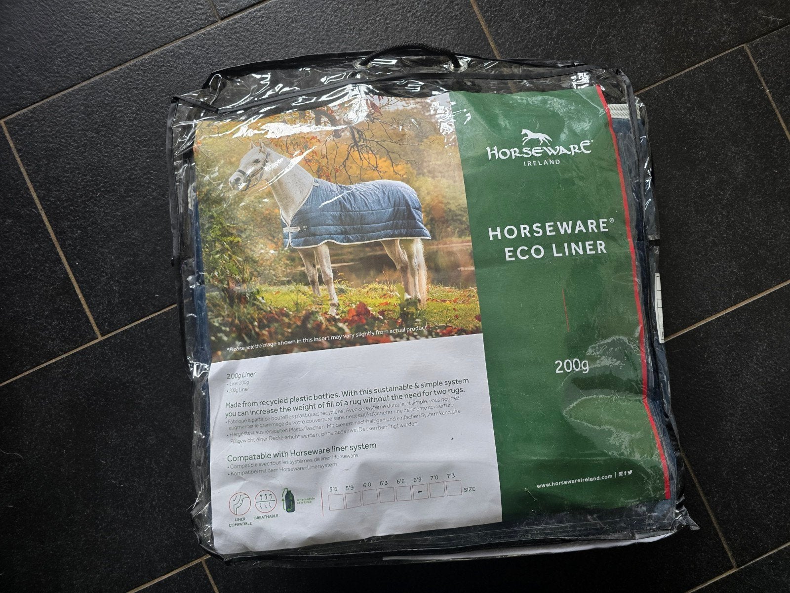 Horseware eco liner 200 gram, nieuw!, Ophalen of Verzenden, Nieuw