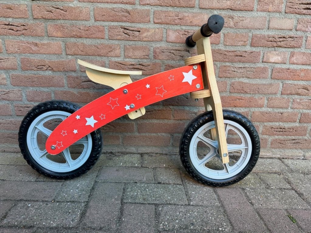 Delta Sport Houten loopfiets, Ophalen of Verzenden, Zo goed als nieuw, Rij- of Hobbelspeelgoed