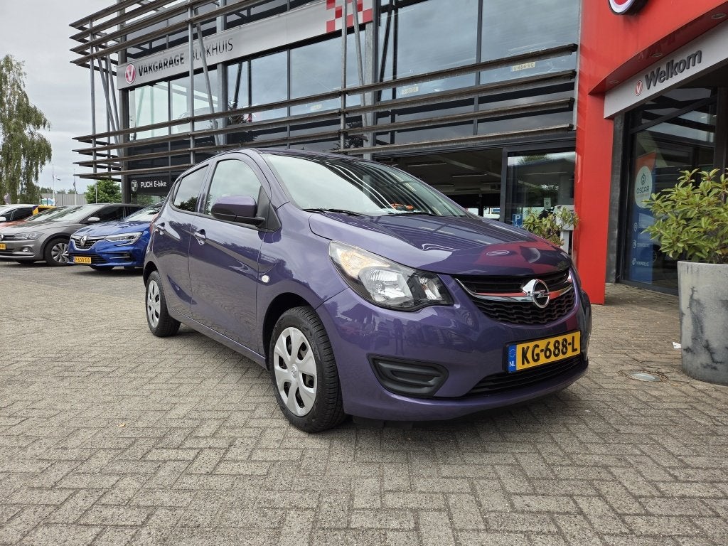 Opel KARL 1.0 ecoFLEX Edition (bj 2016, automaat), Stof, Gebruikt, Overige kleuren, 23 km/l