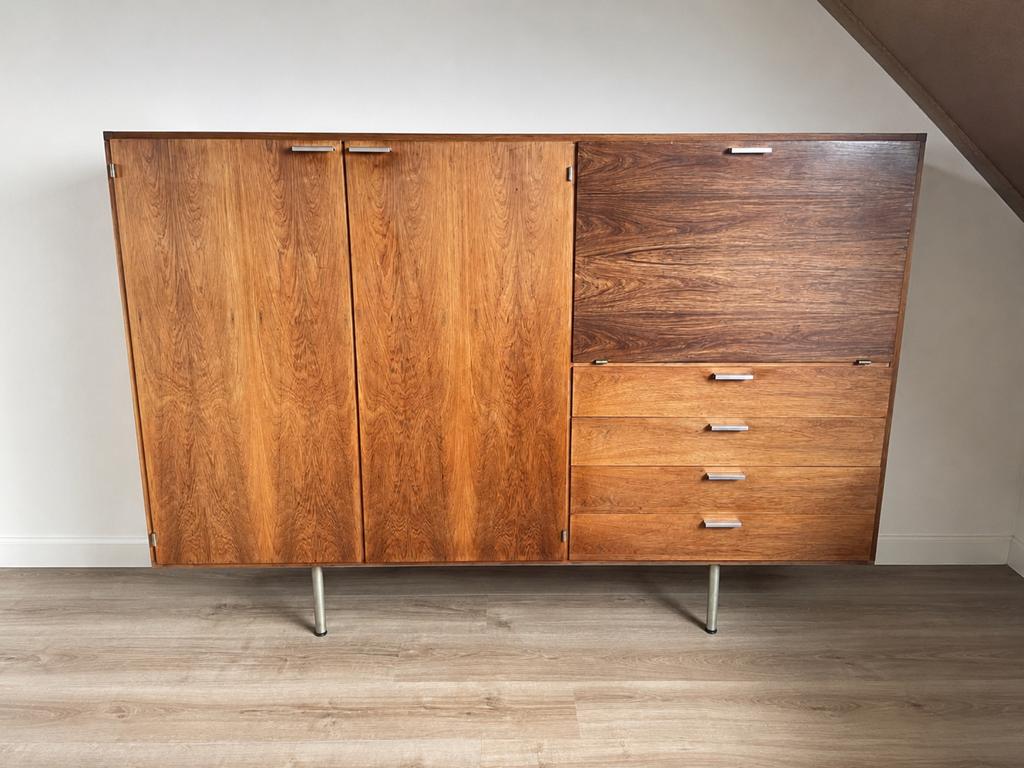 Pastoe (Cees Braakman) wandkast met drank/buffetgedeelte, Antiek en Kunst, Ophalen