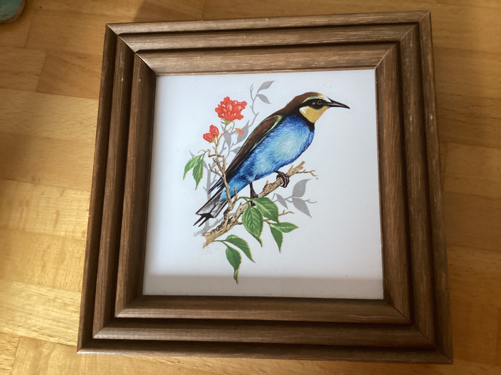 Vogel Tegel a9.5 cm // villeroy & Boch, Antiek en Kunst, Ophalen of Verzenden