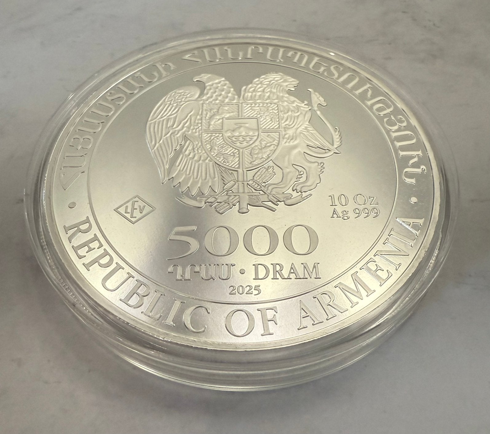 10oz 2025 Noach Ark 5000 Dram / 999 zilver, Ophalen of Verzenden, Zilver