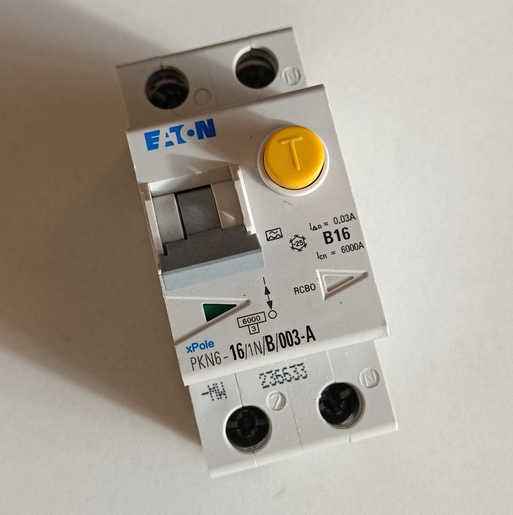 Eaton B16 B20 30ma Alamat Aardlek Automaten, Ophalen, Nieuw, Overige typen