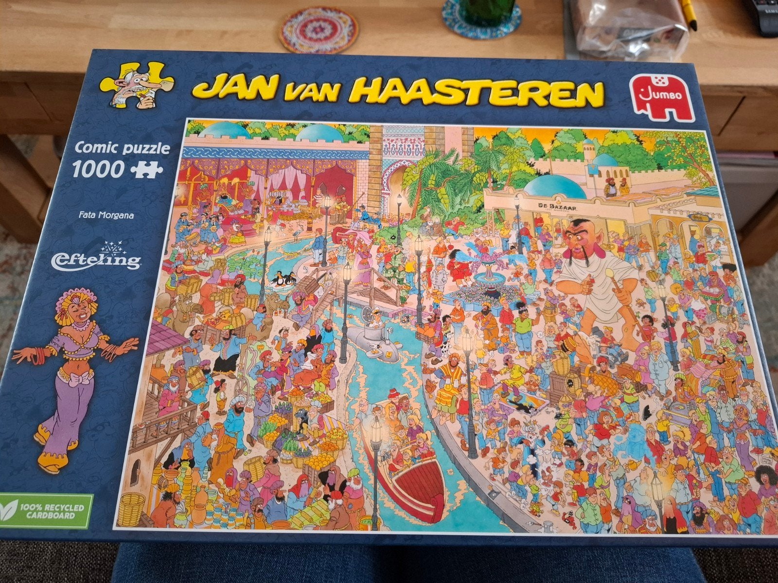 Jan van haasteren Fata morgana nieuw 1000 stukjes, Ophalen of Verzenden, 500 t/m 1500 stukjes, Nieuw
