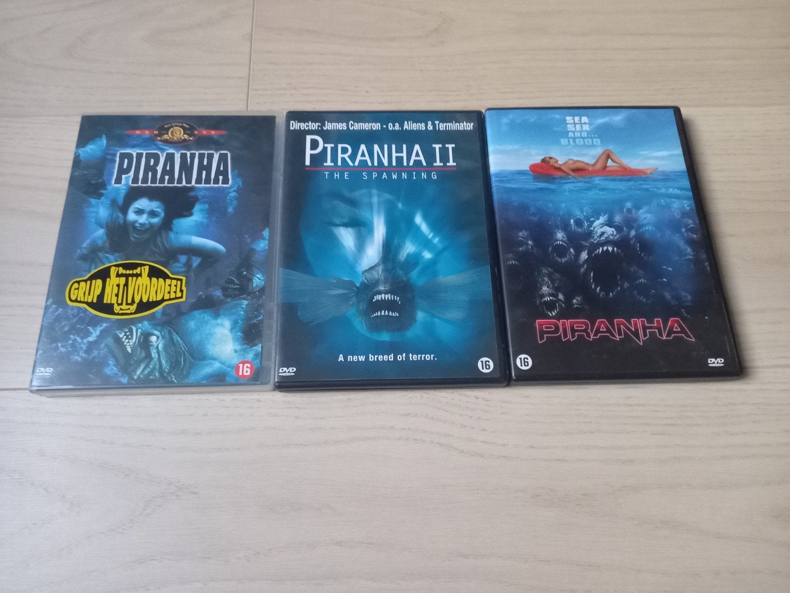 Piranha films origineel, Vanaf 16 jaar, Ophalen of Verzenden, Zo goed als nieuw, Overige genres