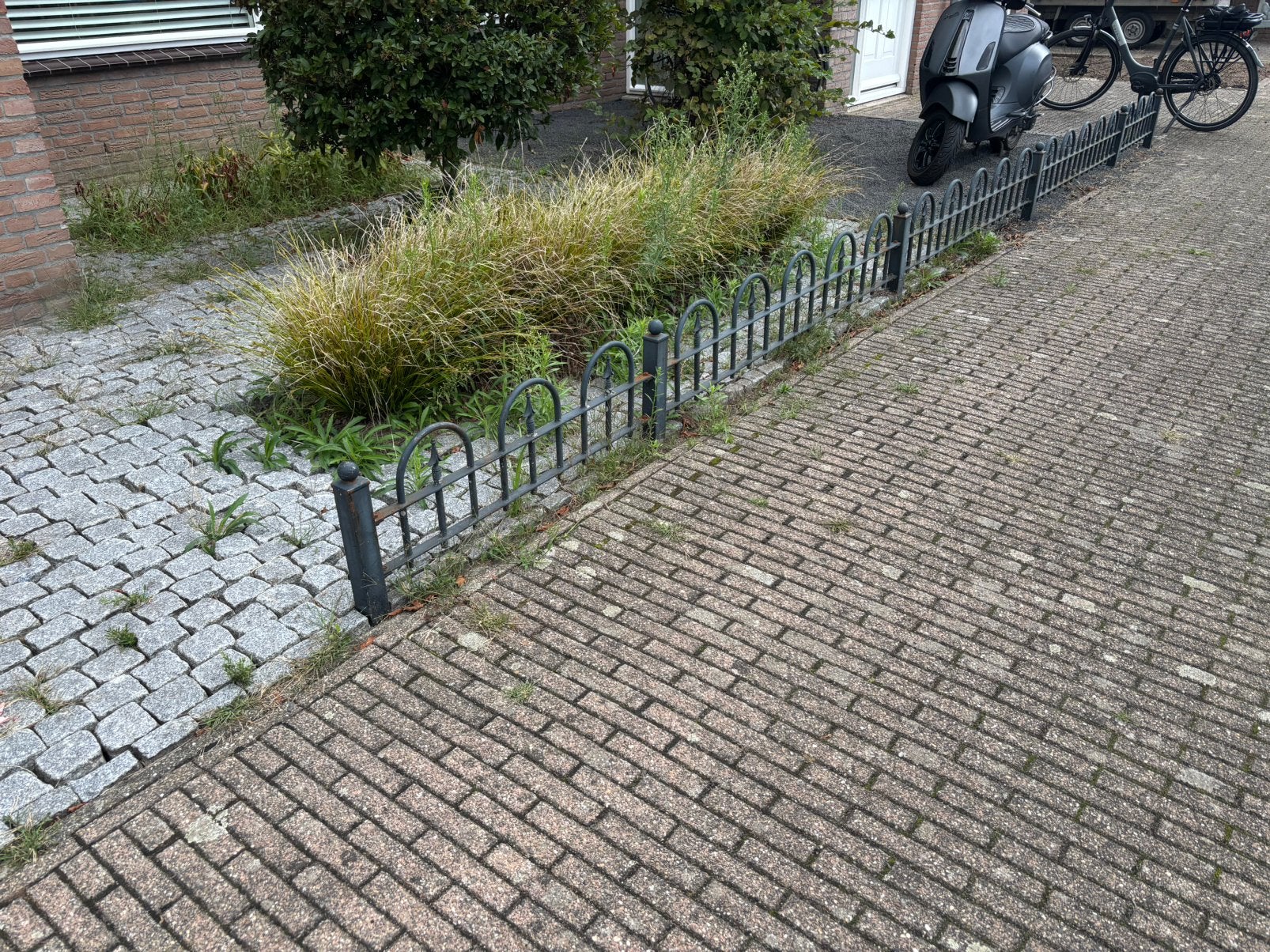 Smeed ijzeren hekje voortuin., Ophalen, Gebruikt, IJzer, Sierhekwerk